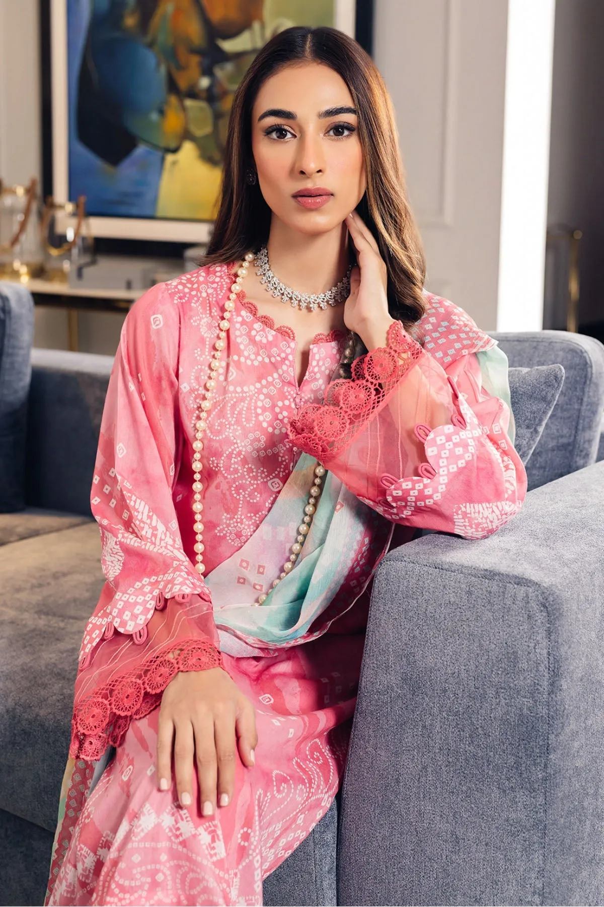 Nureh Signature Prints Lawn Collection – SP-59