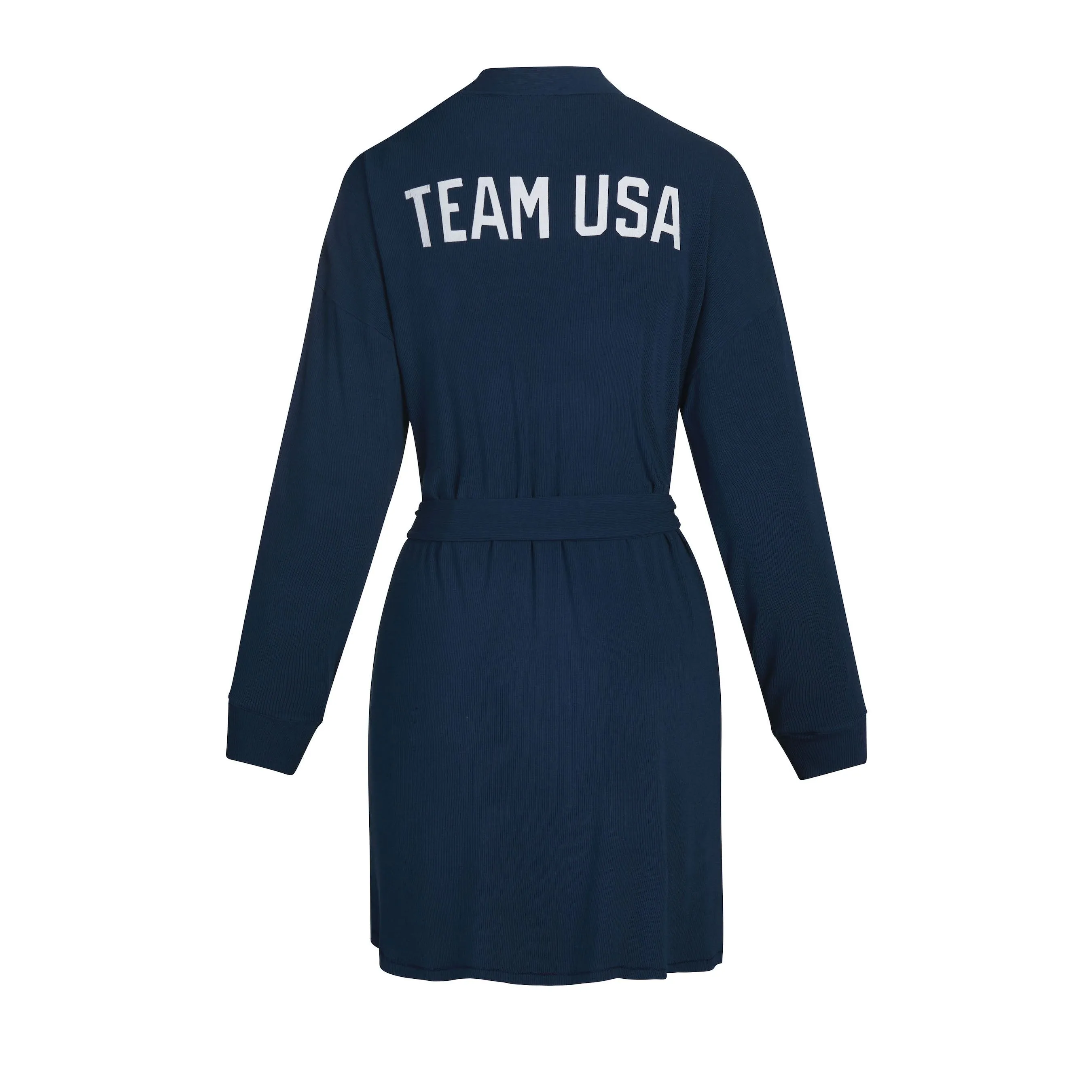 OLYMPIC CAPSULE RIB ROBE | NAVY