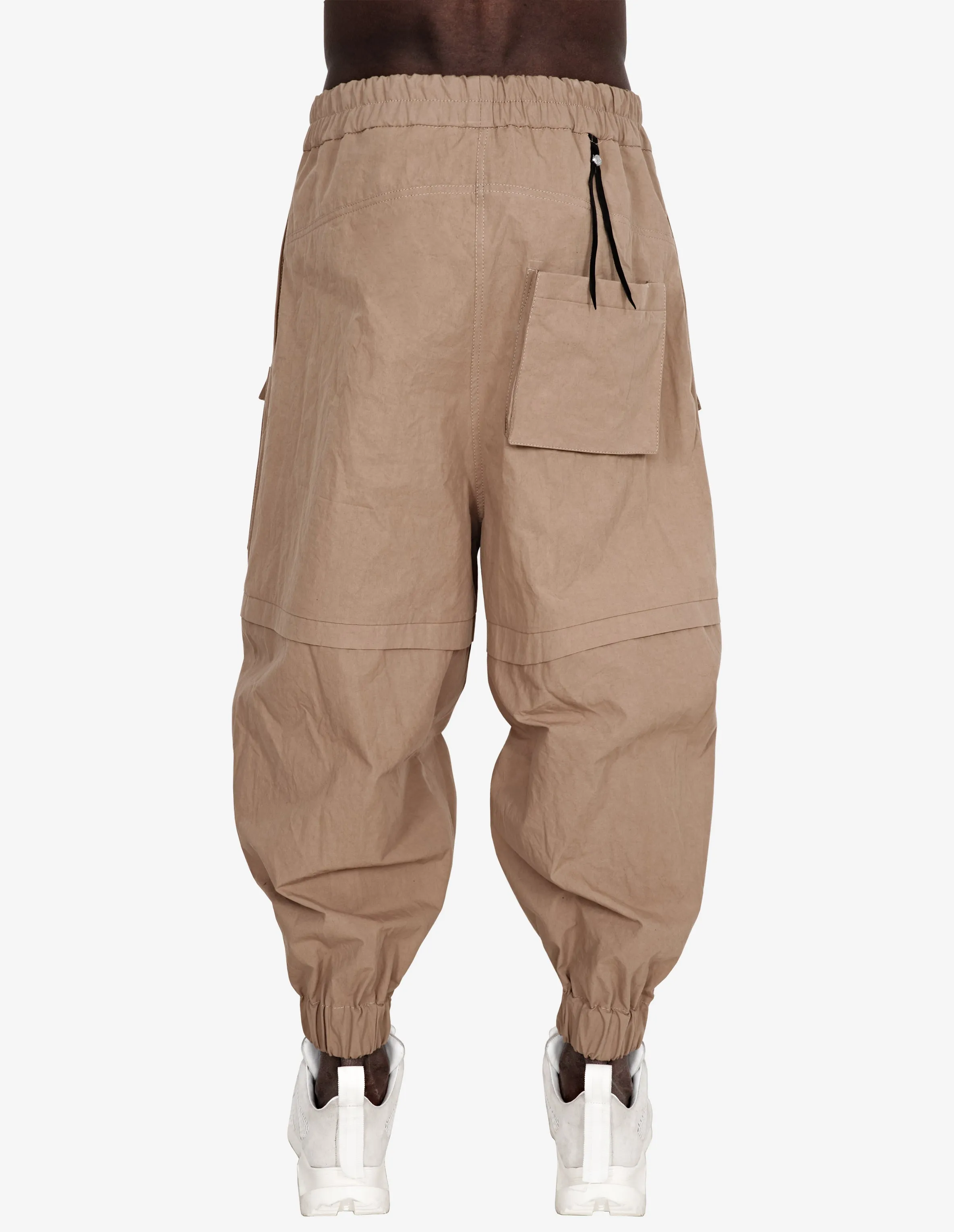 Patch Pocket Wide-Leg Pants