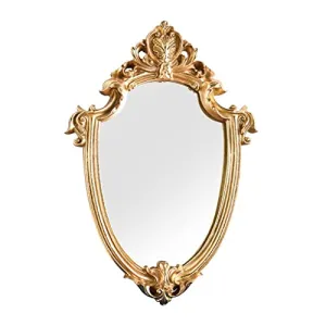 Pinakine® European Style Resin Hanging Wall Oval Mirror Home Nordic Decoration Mirror|Home & Garden| Home D?©cor| Mirrors|70027161PNKL