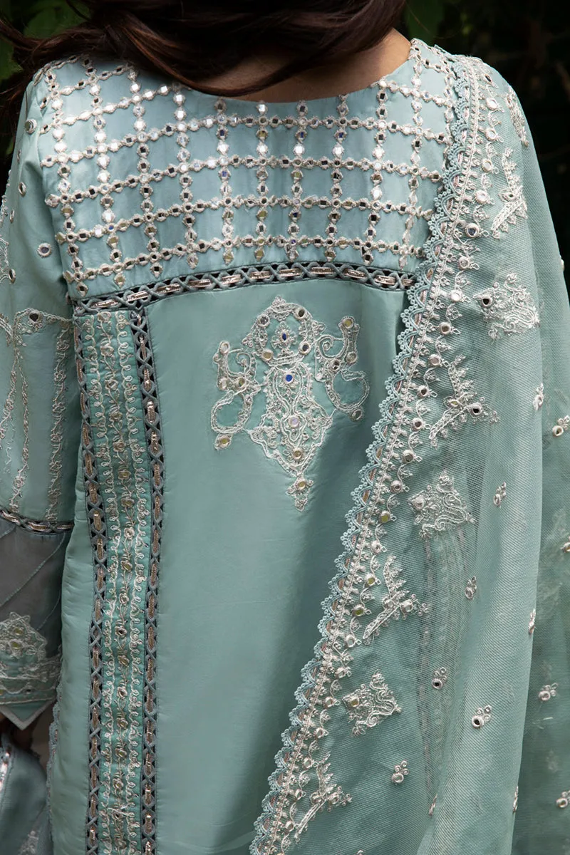 Qalamkar Luxury Festive Lawn Collection 2022 – EB-03  MIA