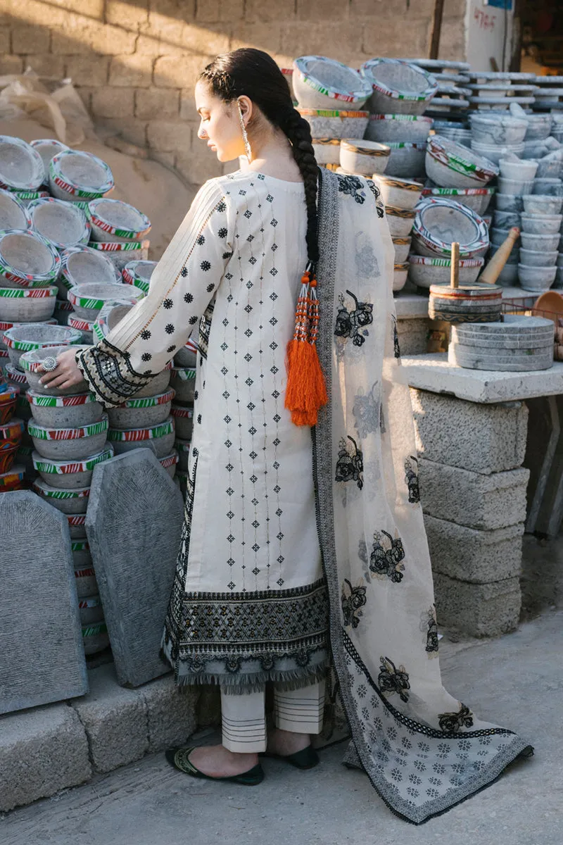 Qalamkar Marahil Luxury Lawn Collection 2022 – AABROO
