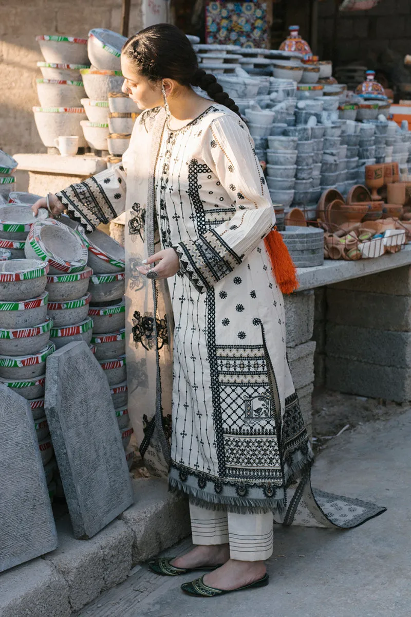 Qalamkar Marahil Luxury Lawn Collection 2022 – AABROO