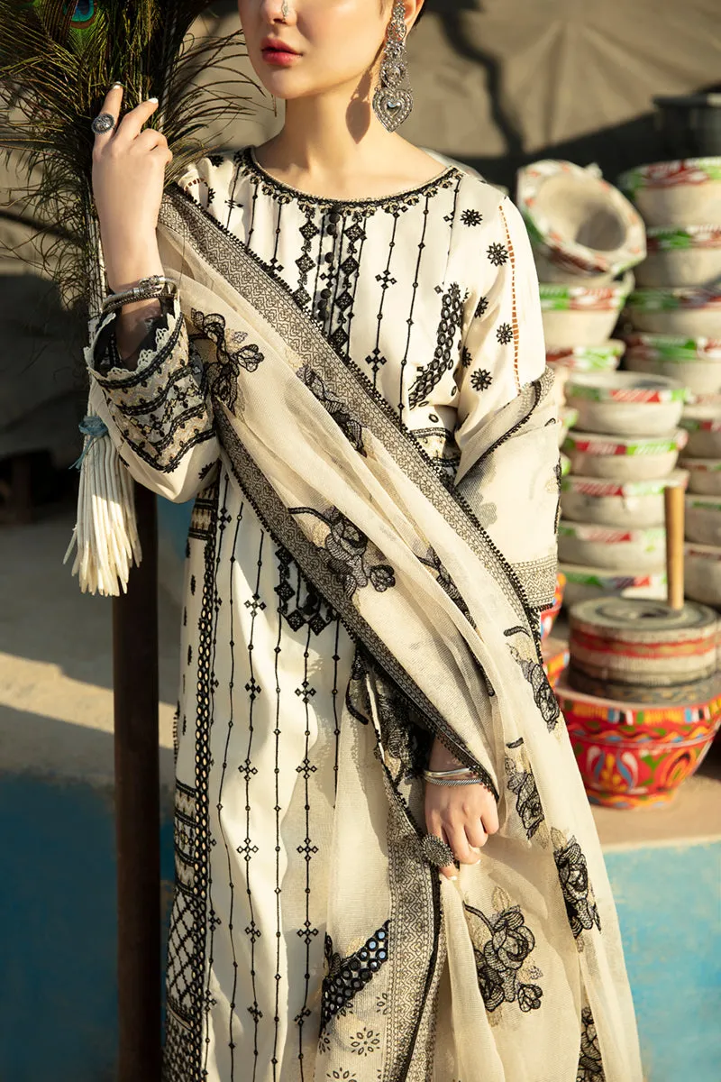 Qalamkar Marahil Luxury Lawn Collection 2022 – AABROO
