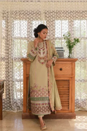 Qalamkar Qline Linen Collection – VL-09 MAHRUKH