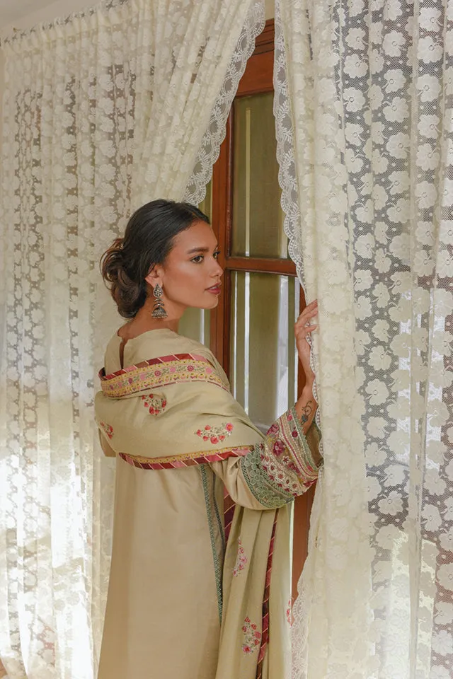 Qalamkar Qline Linen Collection – VL-09 MAHRUKH