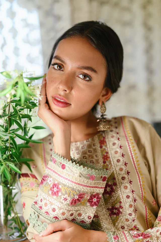 Qalamkar Qline Linen Collection – VL-09 MAHRUKH