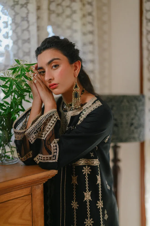 Qalamkar Qline Linen Collection – VL-12 SOPHIA
