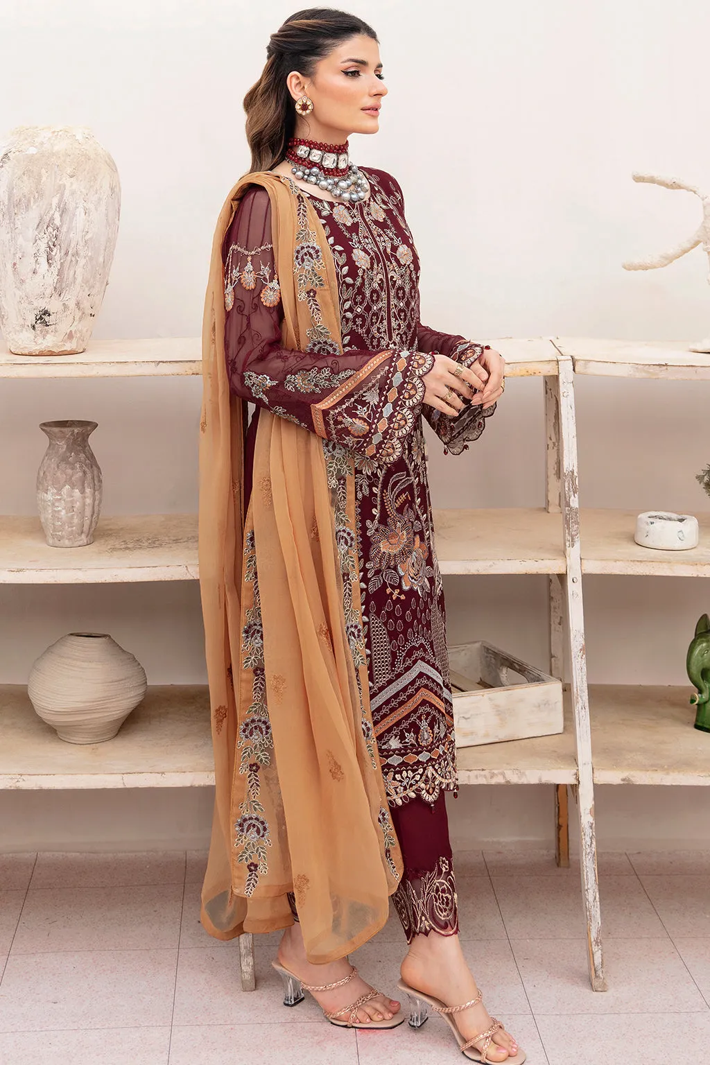 Ramsha Chevron Formal Collection – A-712