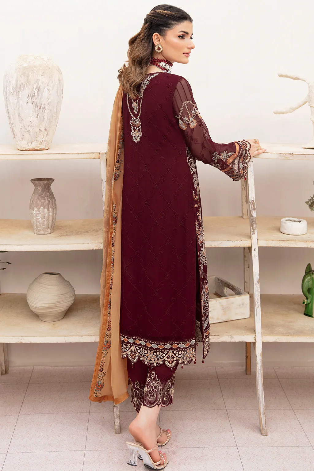 Ramsha Chevron Formal Collection – A-712