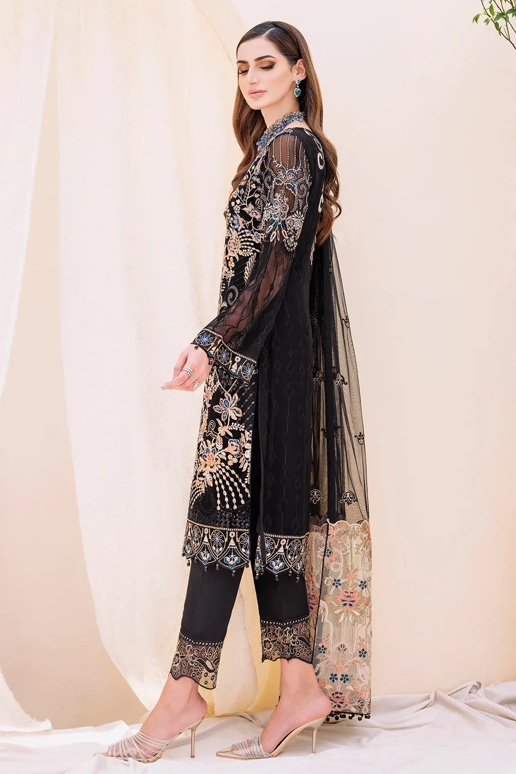 Ramsha Chiffon Formal Collection – F-2301