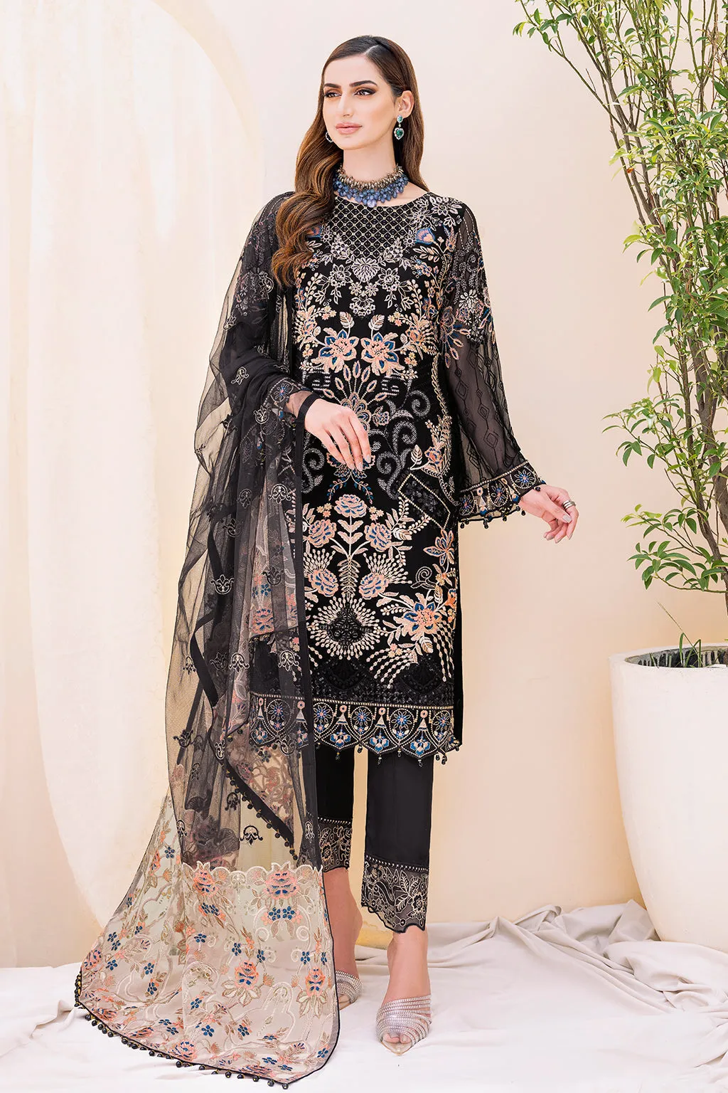 Ramsha Chiffon Formal Collection – F-2301