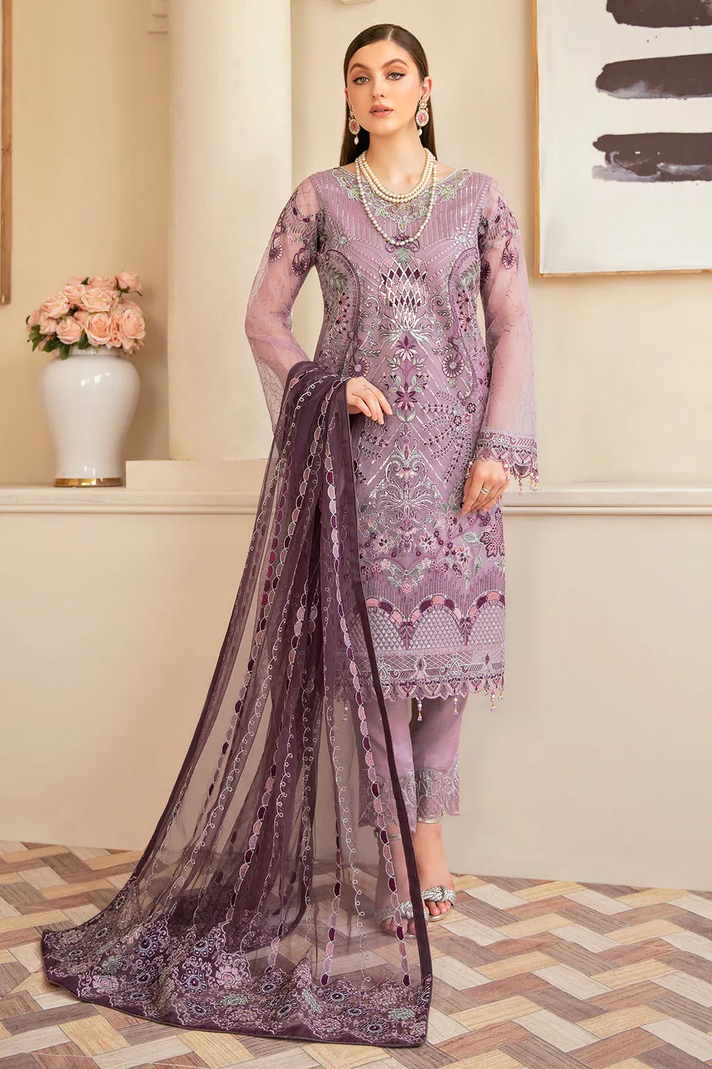Ramsha Minhal Festive Collection Vol-6 – M-607