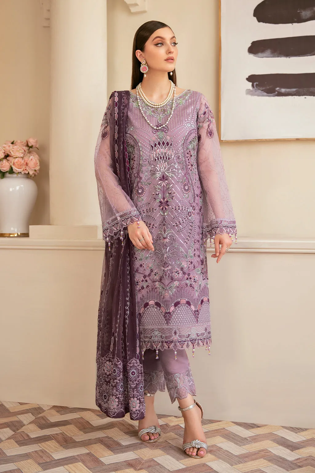 Ramsha Minhal Festive Collection Vol-6 – M-607