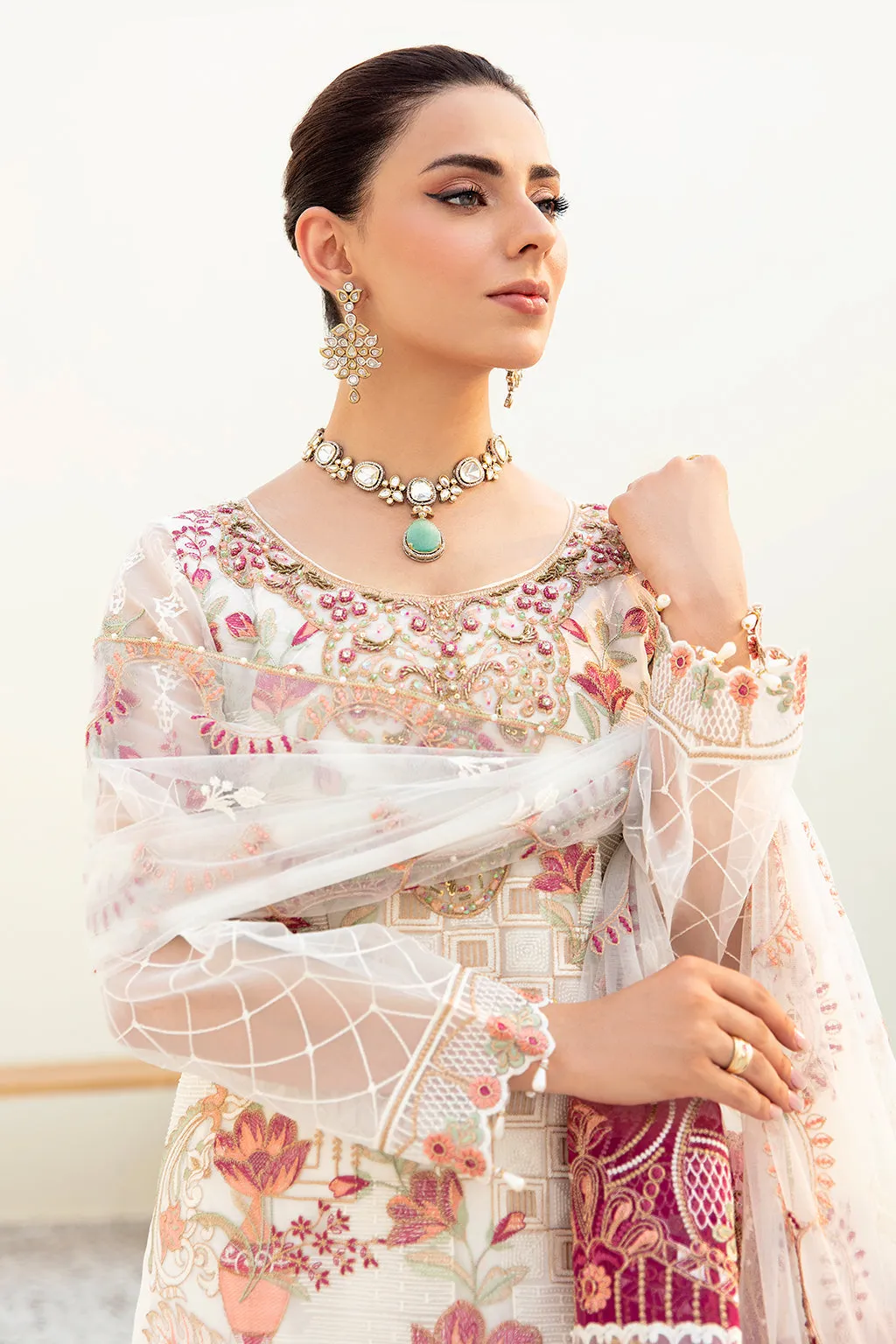 Ramsha Minhal Luxury Organza Formal Collection – M-907