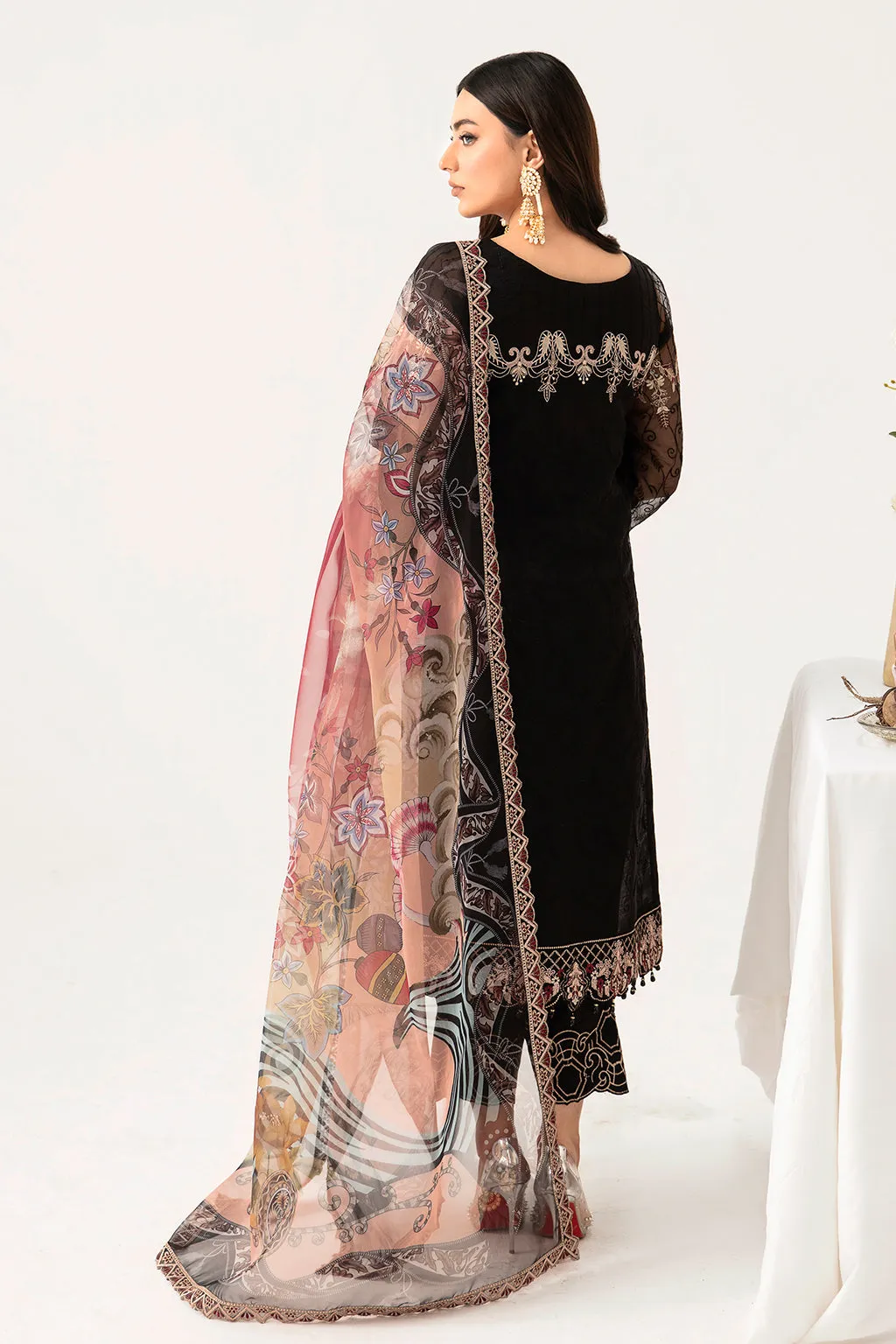 Ramsha Minhal Organza Formals – M-1105
