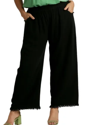 Ravyn Plus Size Linen Wide Leg Pants