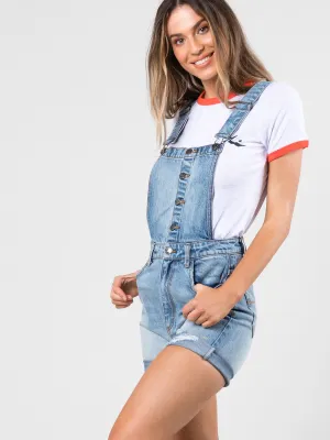 Salvador Denim Shortall - Dust Blue