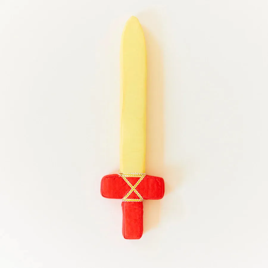 Sarah's Silks red soft sword