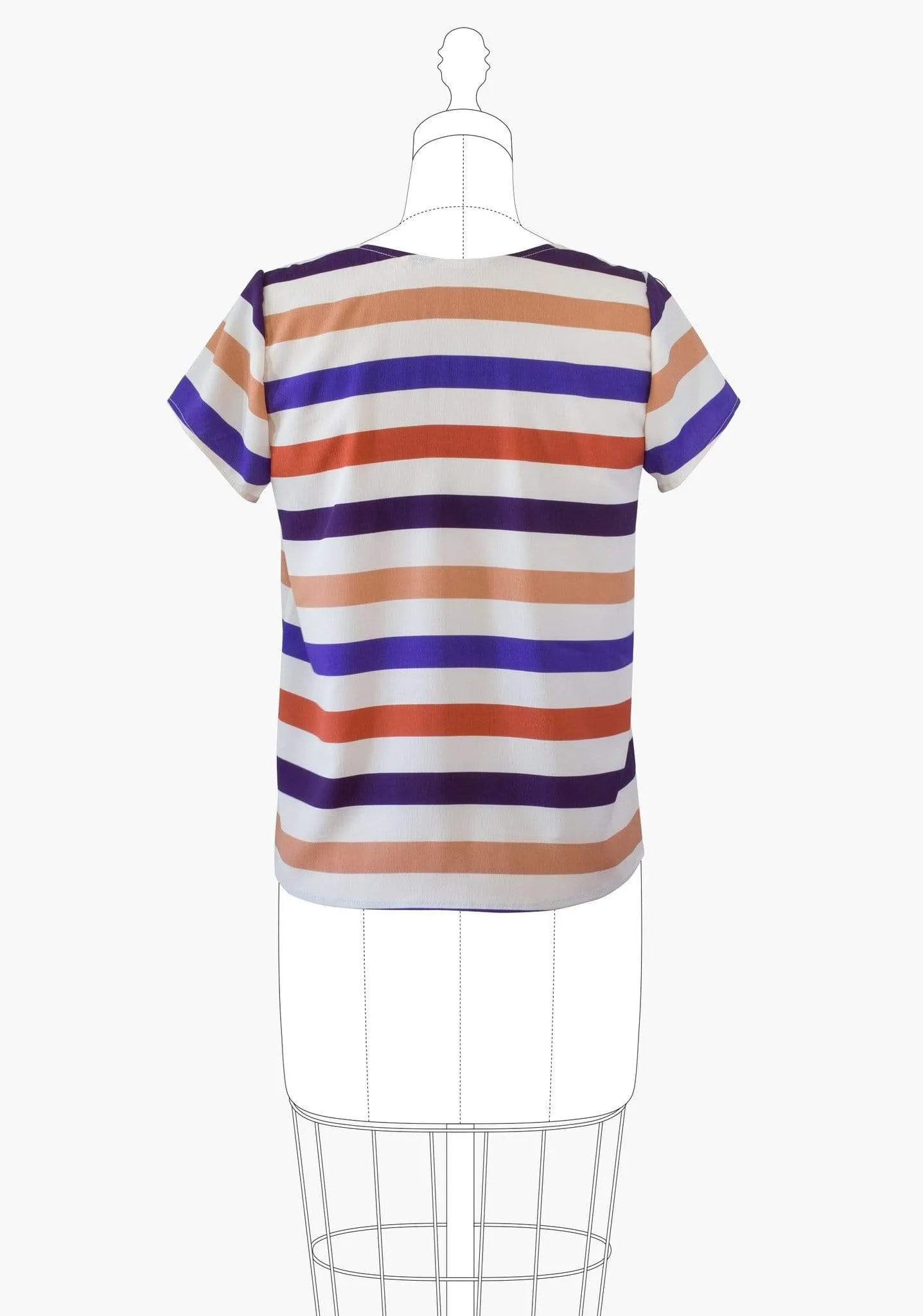 Scout Tee Sizes 14-30 - Grainline Studio