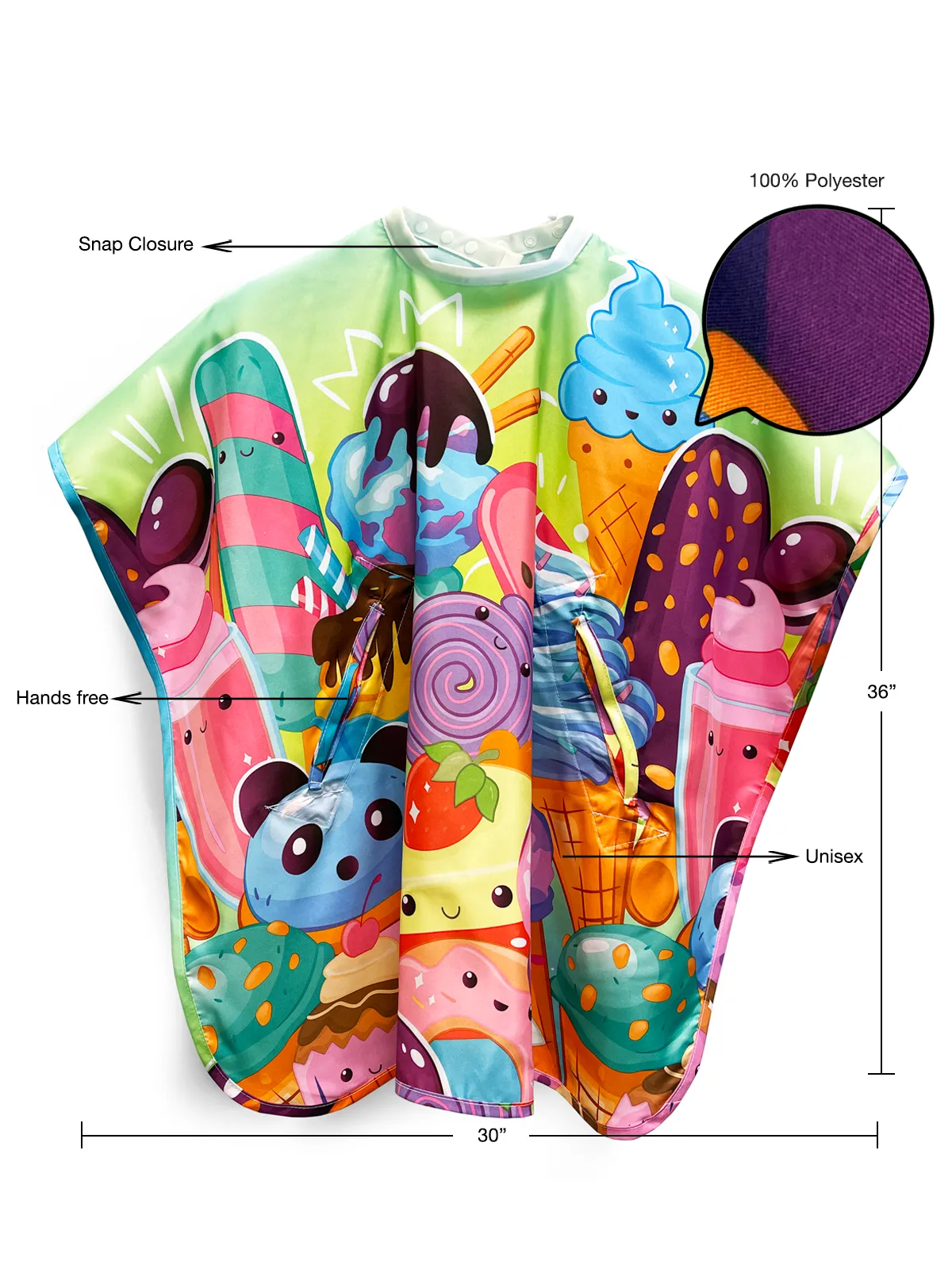 Sugar Rush Handsfree Kids Cape