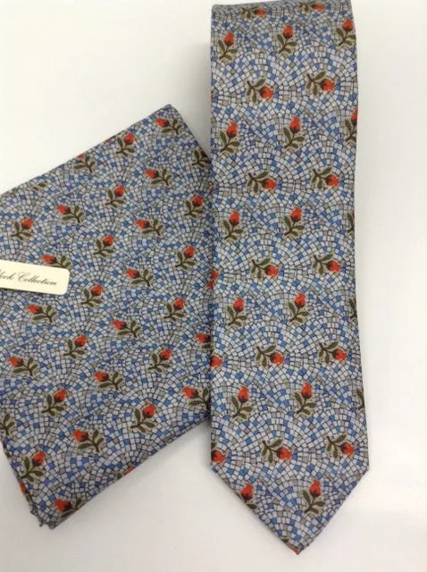 The Gumnut Blossom 100% silk tie
