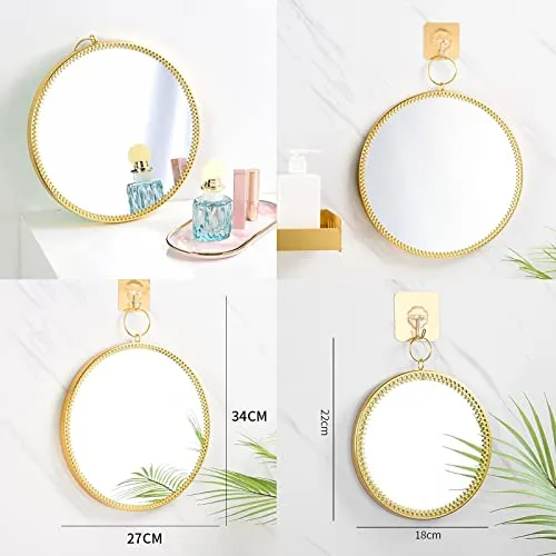 TOG Round Mirror Makeup Vanity Dressing Mirror Bathroom Mirrors M'|Home & Garden| Home Decor| Mirrors'
