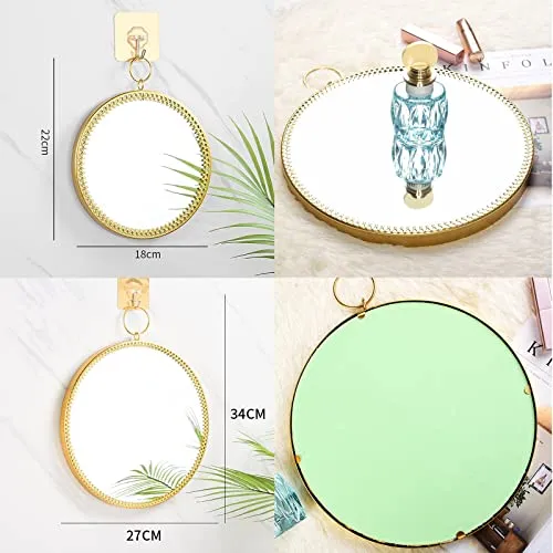 TOG Round Mirror Makeup Vanity Dressing Mirror Bathroom Mirrors M'|Home & Garden| Home Decor| Mirrors'