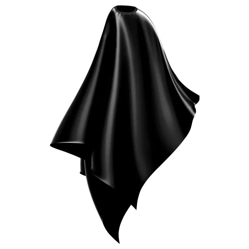 Wahl Polyester Cutting Cape Black WP3012