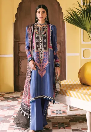 Wasl by Seran Unstitched 3 Piece Luxury Lawn Collection'2022-WSL-09