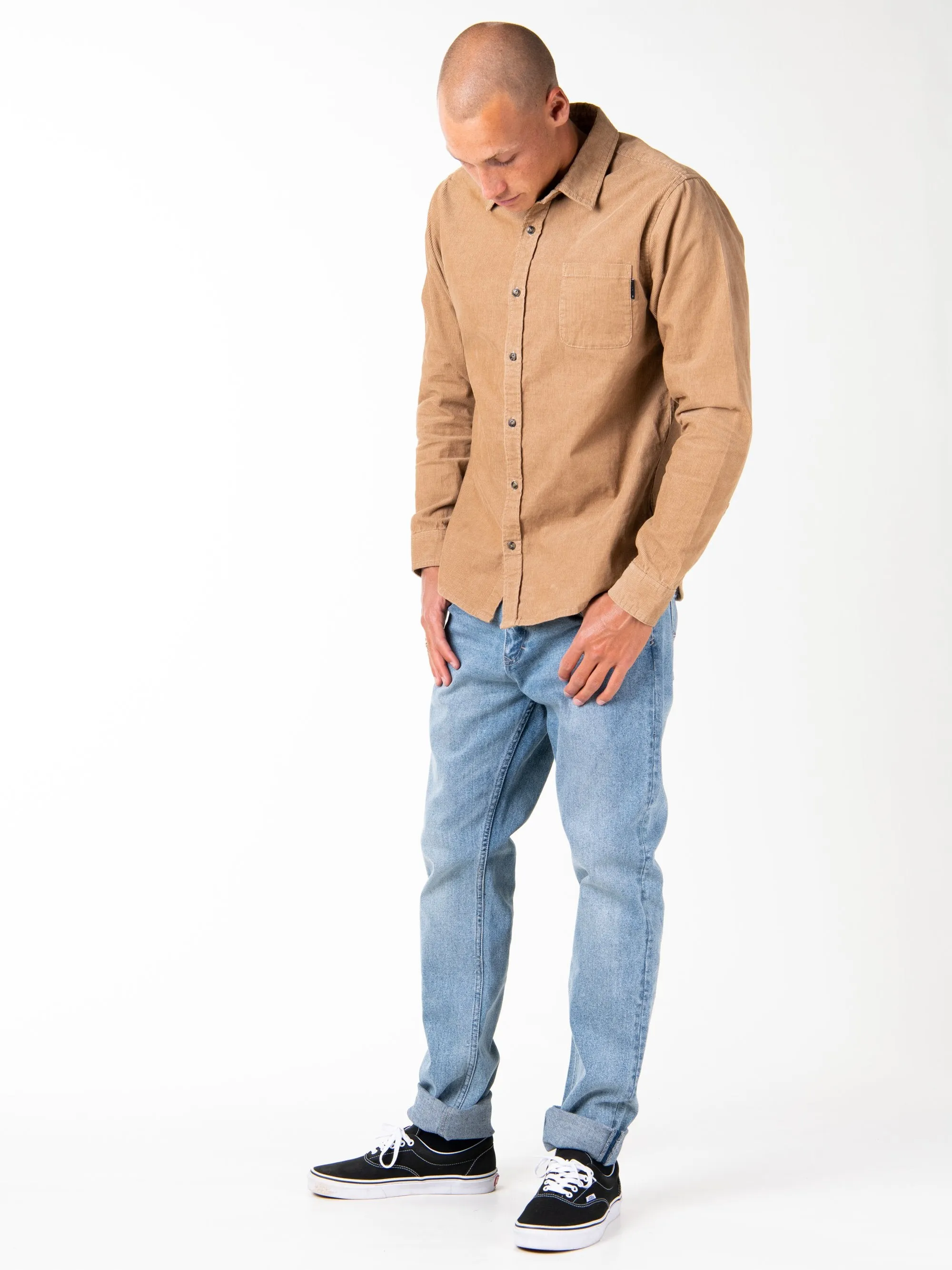 Whale Killer Long Sleeve Shirt - Fennel