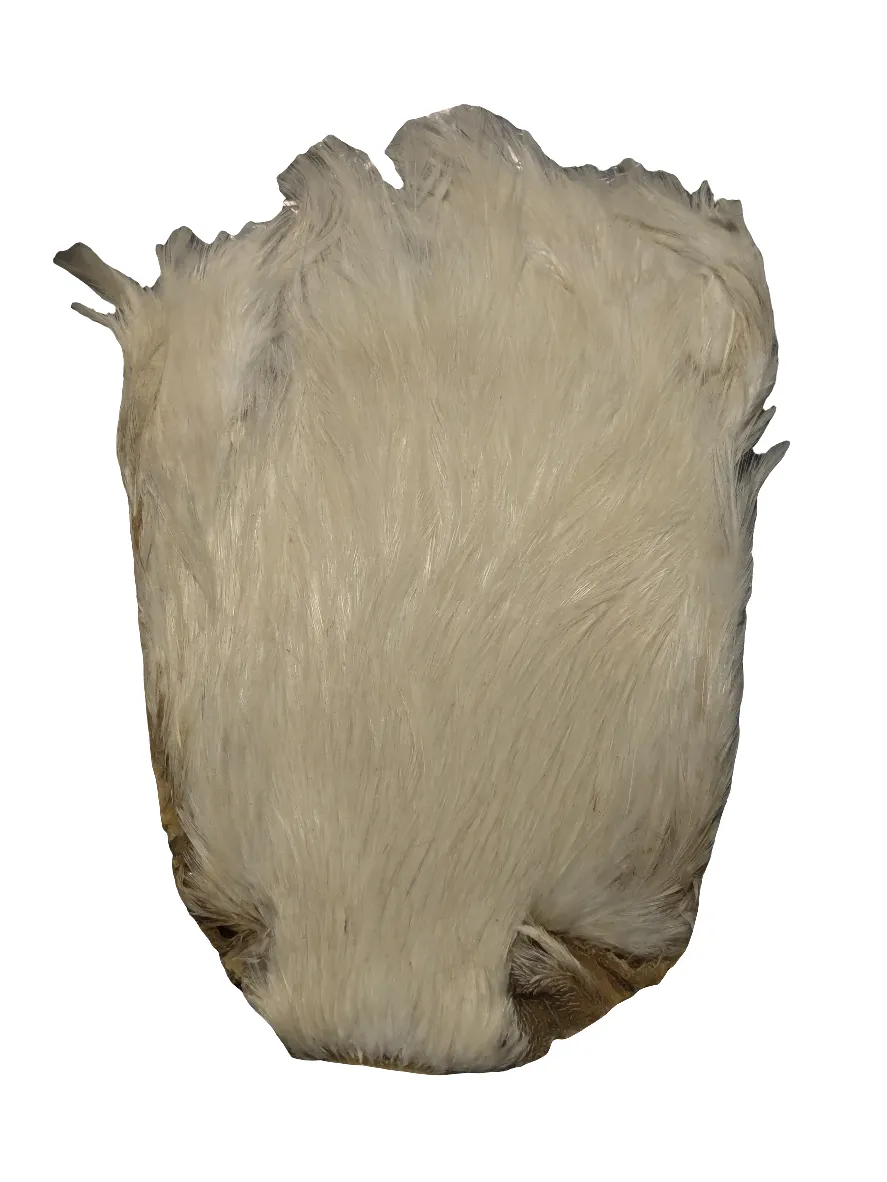 White Cock Capes Fly Tying Materials