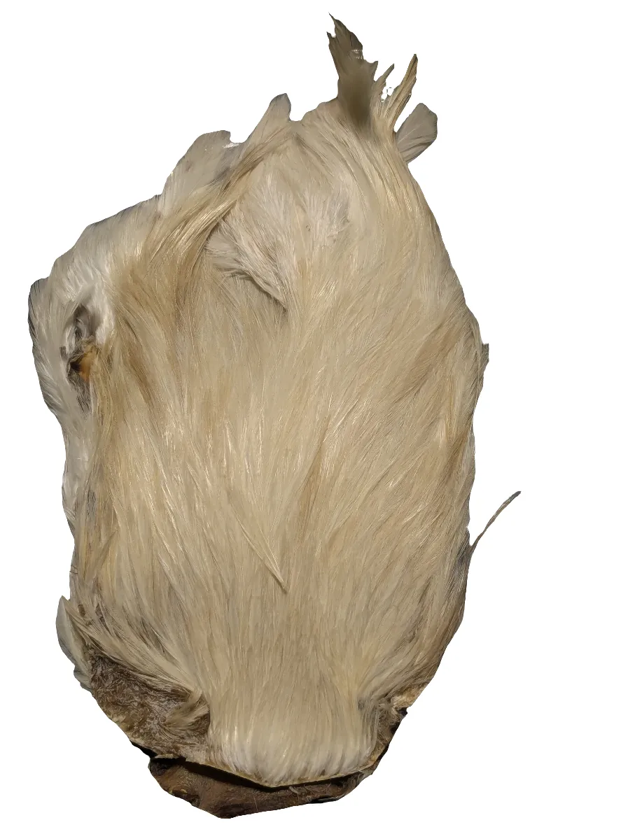 White Cock Capes Fly Tying Materials