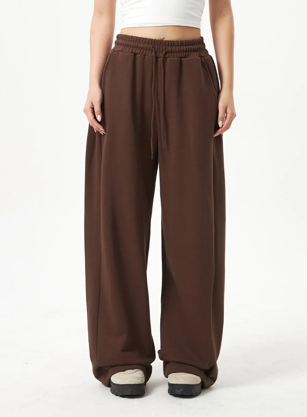 Wide Leg Track Pants CA318
