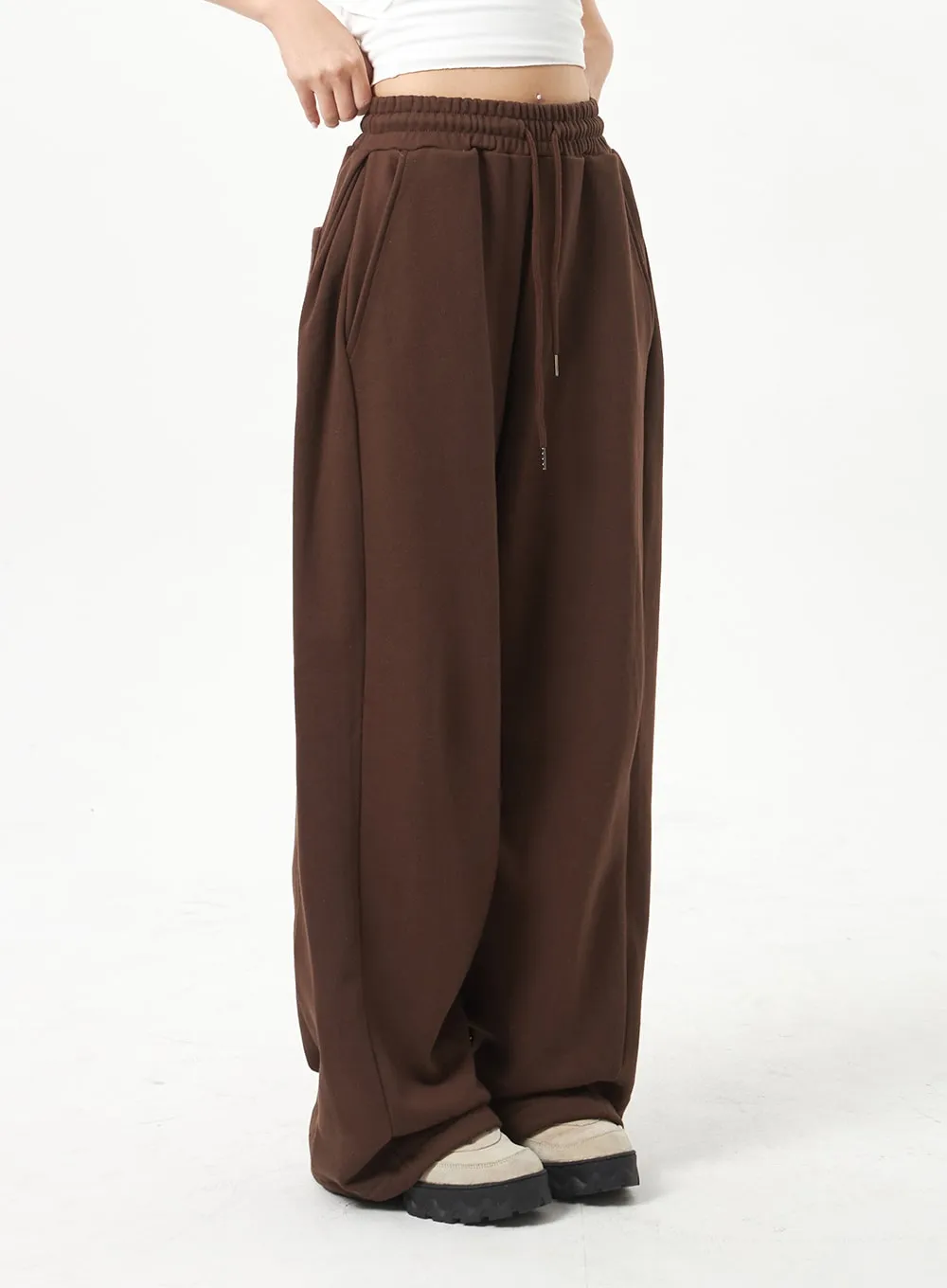 Wide Leg Track Pants CA318