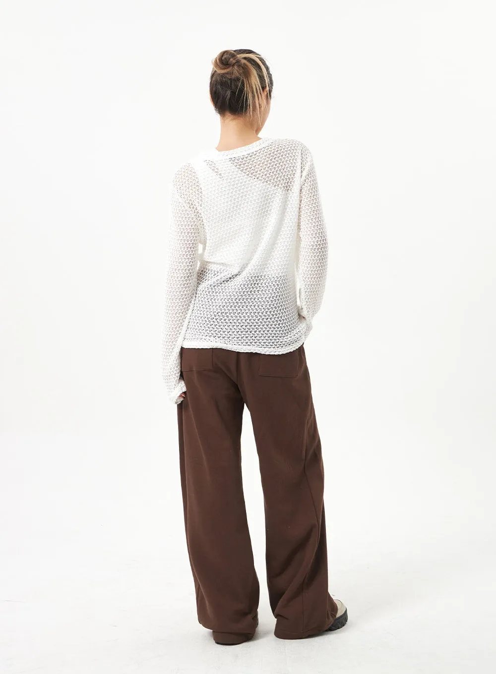 Wide Leg Track Pants CA318