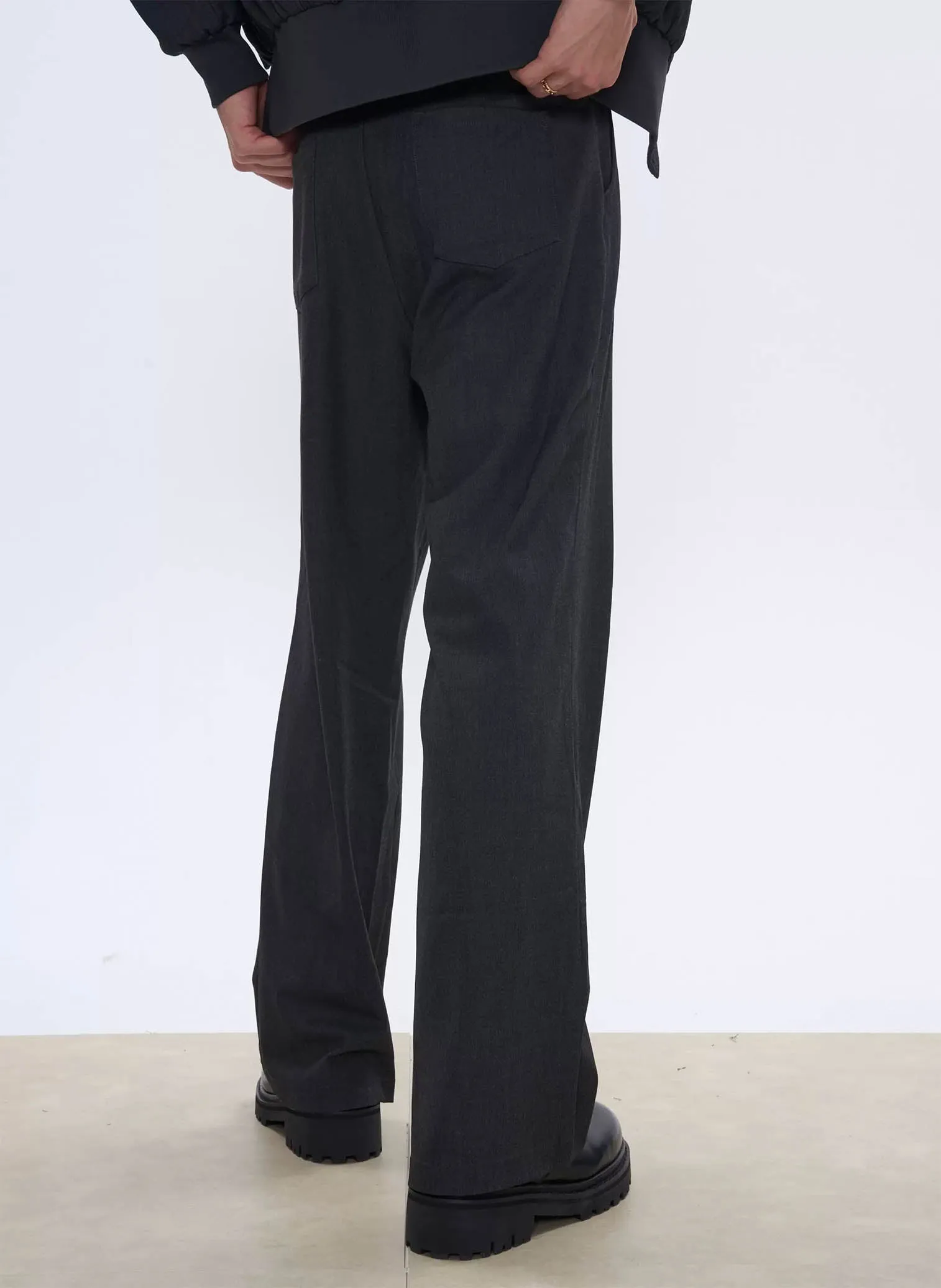Wide Leg Western Pants